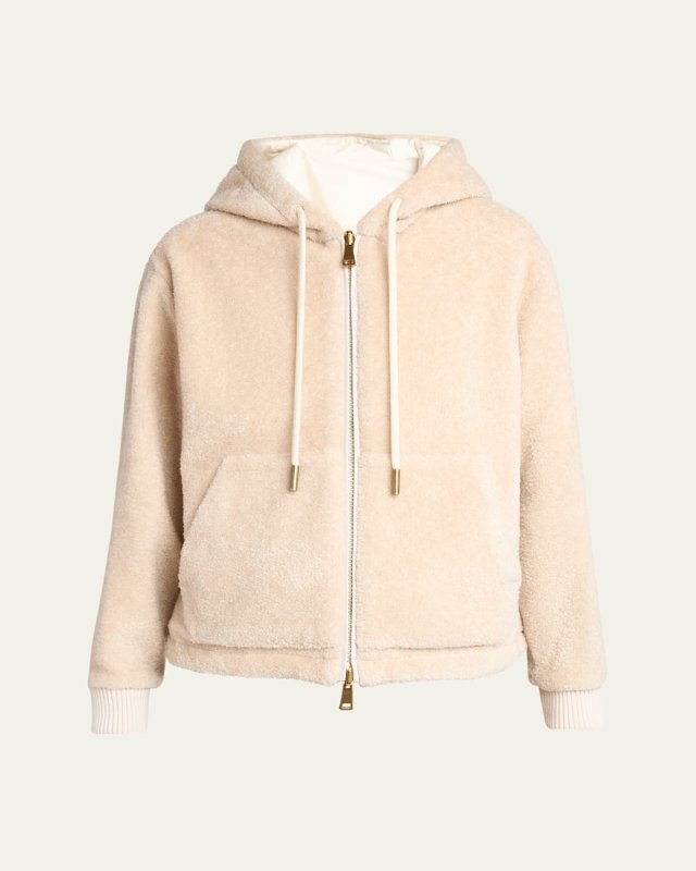 Reversible Zip-Up Cardigan